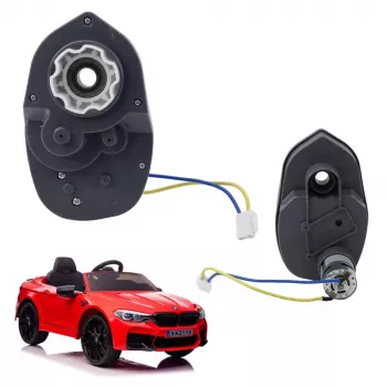 LEAN TOYS 24V variklio pavarų dėžė, skirta BMW M5 DRIFT elektriniam vaikiškam automobiliui