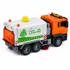 LEAN TOYS Gatvės šlavimo sunkvežimis su vandens purškimo sistema, šviesomis ir garsu
