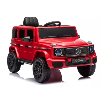 LEAN CARS Mercedes G 4x4 24V 2580 Red Battery-Operated Vehicle