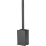 DEANTE Freestanding Toilet Brush Set su laikikliu – Juoda, polirezinas, nerūdijantis plienas, keičiama šepetėlio galvutė