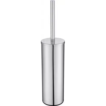 DEANTE Freestanding Toilet Brush Set with Stainless Steel Holder, Matte Black