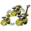 LEAN CARS Toddlers Ride On Push Along with Parent Handle Mega Car 3in1 Geltona