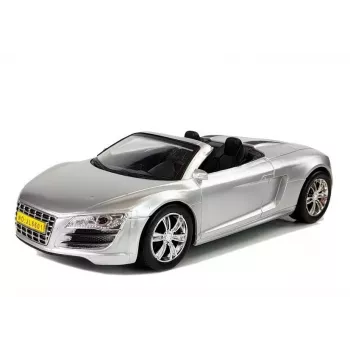 LEAN TOYS Automobilio Modelis Kabrioletas Sidabrinis 1:18