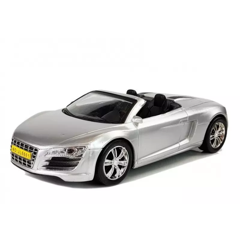 LEAN TOYS Automobilio Modelis Kabrioletas Sidabrinis 1:18