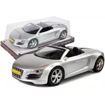 LEAN TOYS Automobilio Modelis Kabrioletas Sidabrinis 1:18