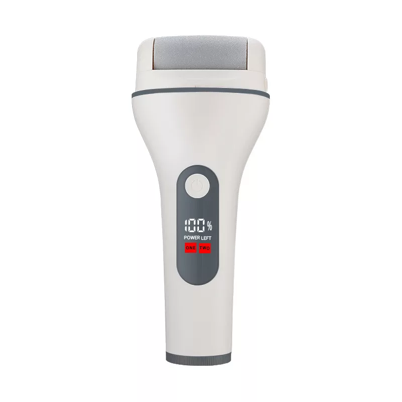 Ray Battler RB 0018 Callus Remover - elektrinė nuospaudų šalinimo dildė, įkraunama, su 3 volų antgaliais, IPX7 vandeniui atspari, šlapiam ir sausam naudojimui