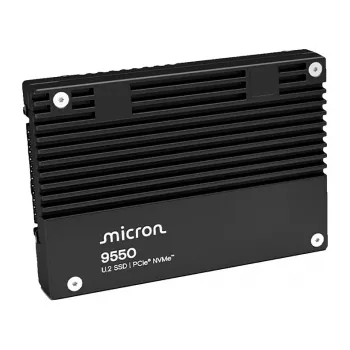Micron 9550 MAX 6.4 TB vidinis SSD – PCI Express 5.0 x4 NVMe – mišrus naudojimas – 256 bitų AES – TCG Opal Encryption 2.0 – TAA atitiktis