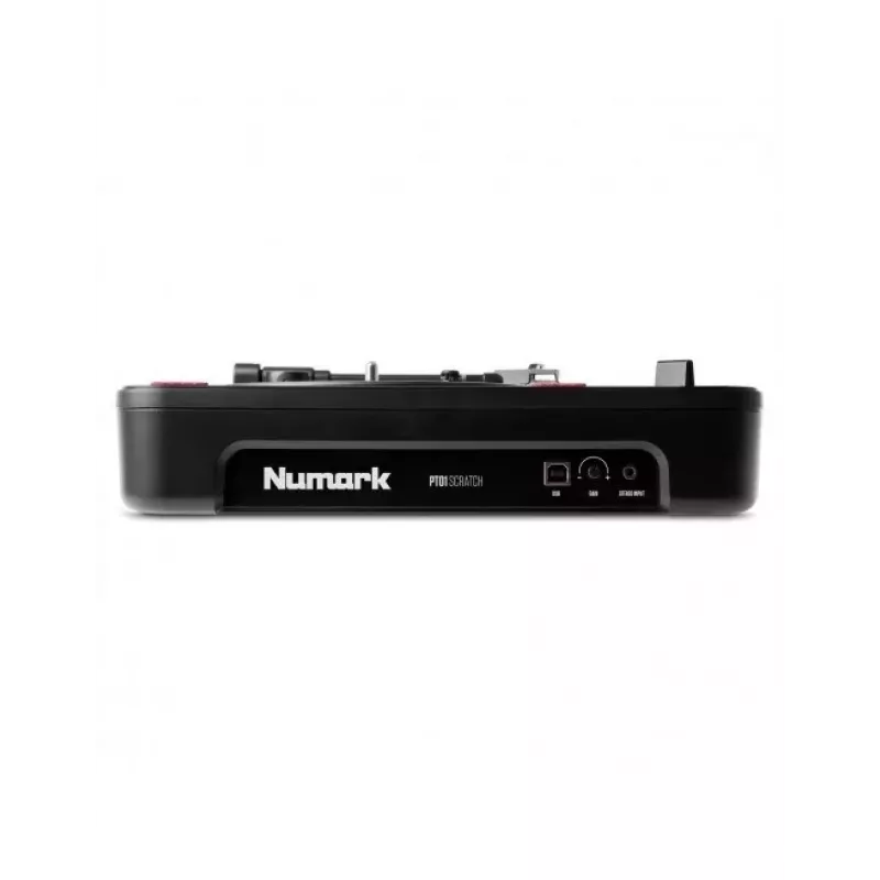 Numark PT01 Scratch – Pusiau automatinis nešiojamas patefonas su DJ scratch jungikliu