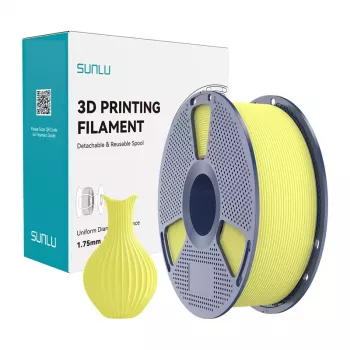 SUNLU PLA Classic Lemon Yellow Filament 1,75 mm 1 kg
