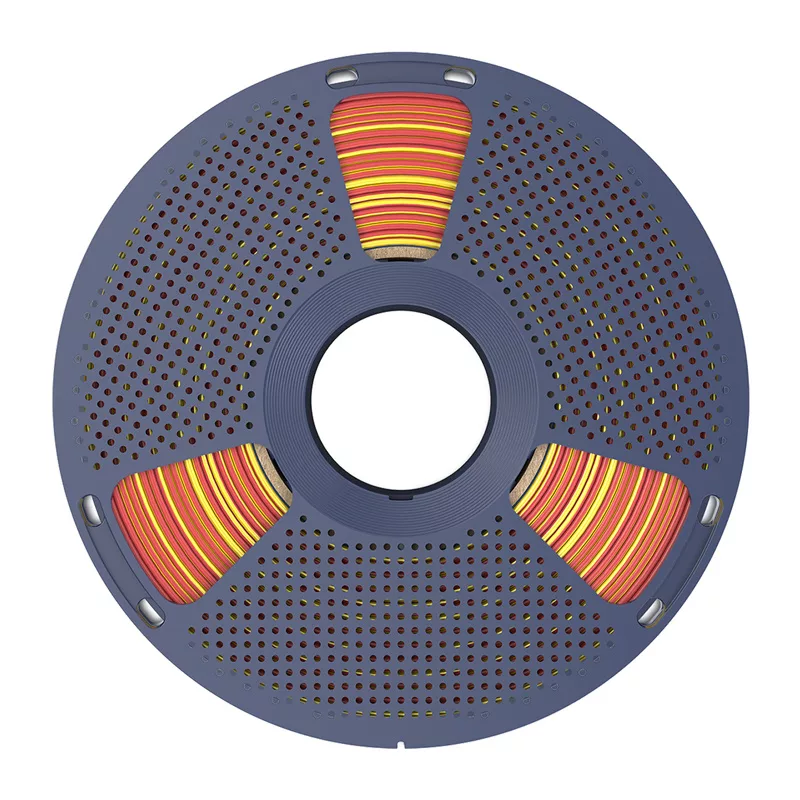 SUNLU PLA+ Silk Dual Color Filament 1.75mm 1kg Red and Gold