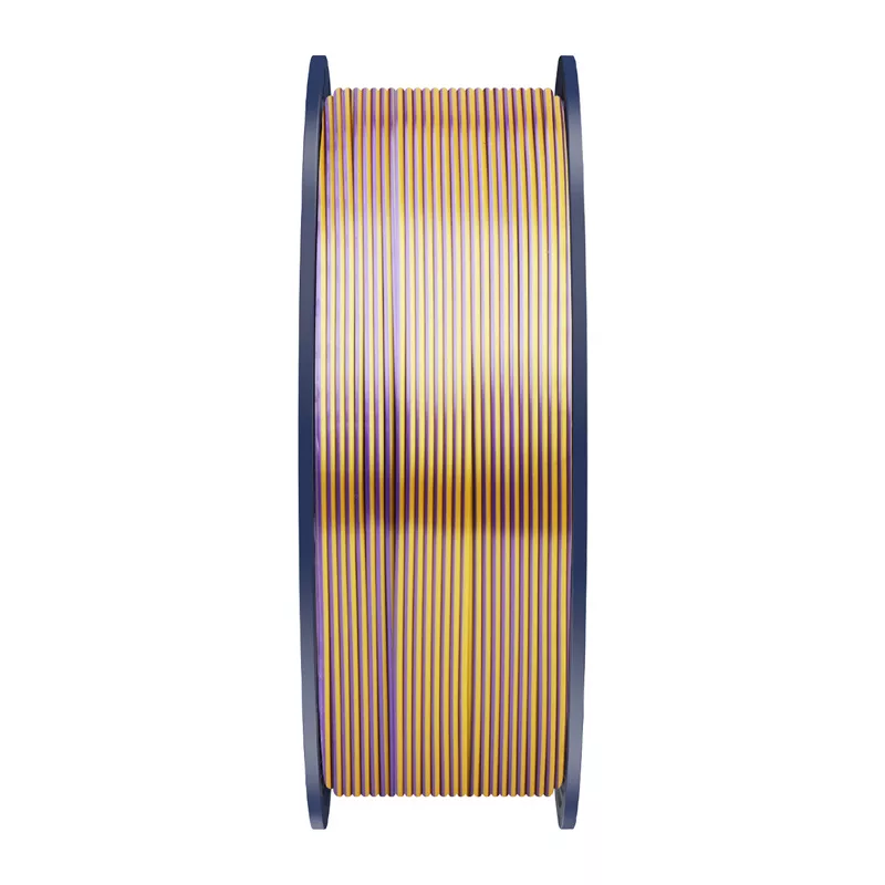 SUNLU PLA+ Silk Tri-Color Filament 1.75mm 1kg Black Gold Purple