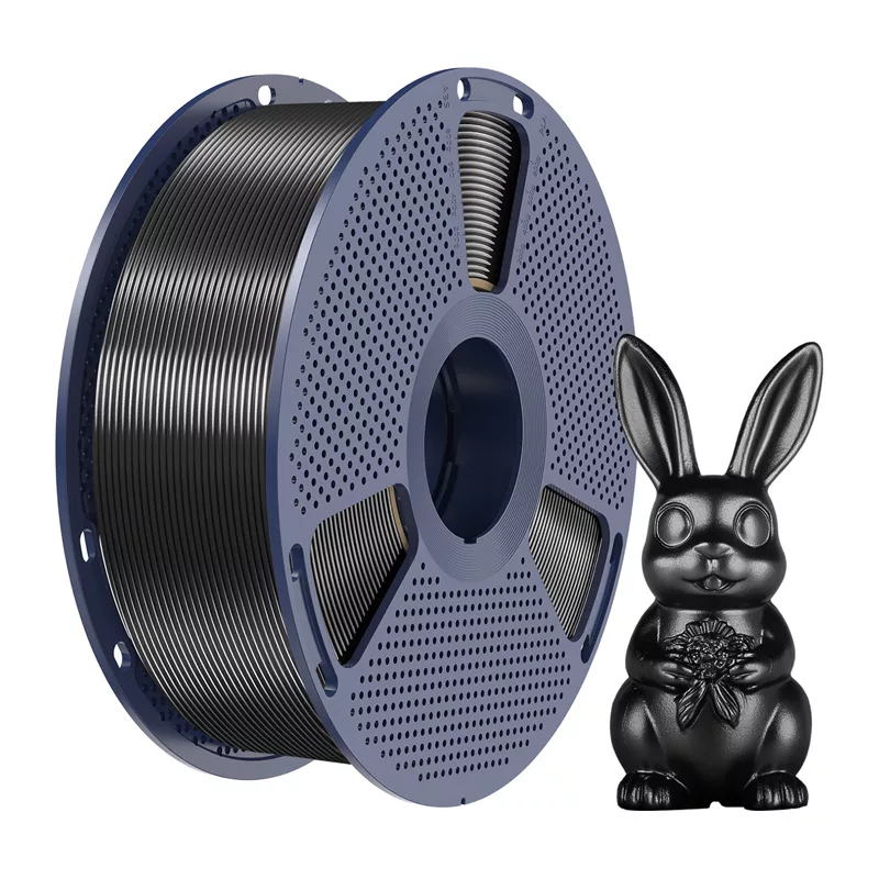 SUNLU PLA+ Silk Filament 1,75 mm Juoda 1 kg