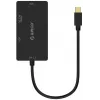 ORICO Mini DisplayPort į HDMI, VGA, DVI adapteris (juodas)