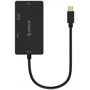 ORICO Mini DisplayPort į HDMI, VGA, DVI adapteris (juodas)