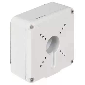 UNIVIEW TV laidų jungiamoji dėžutė TR-JB07-D-IN – jungiamoji dėžutė kupolinėms kameroms, sienos/lubų montavimui, balta