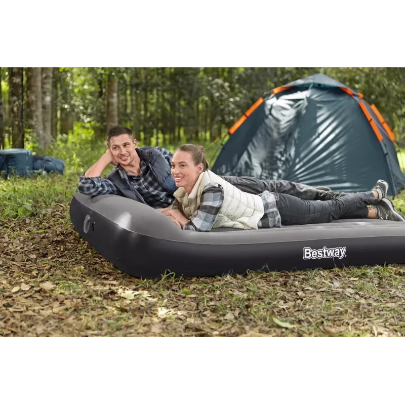 Bestway pripučiamas dvigubas čiužinys 150 x 203 x 30 cm 671BS