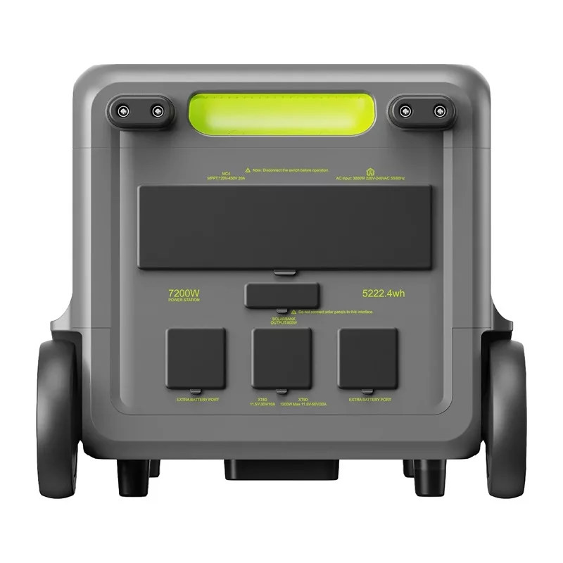 FOSSIBOT F7200 7200W Įkrovimo Stotelė (Žalia)