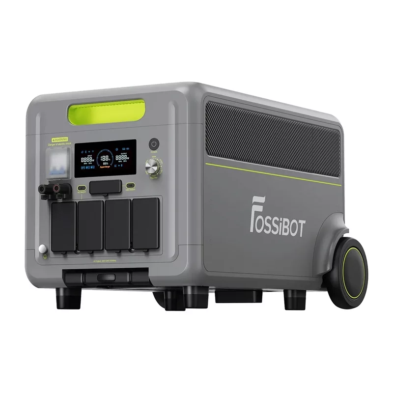 FOSSIBOT F7200 7200W Įkrovimo Stotelė (Žalia)