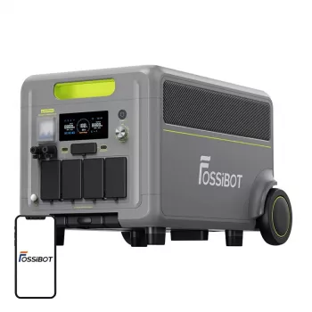 FOSSIBOT F7200 7200W Įkrovimo Stotelė (Žalia)