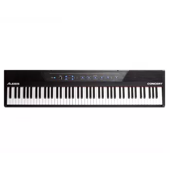 Alesis Concert – 88 klavišų skaitmeninis pianinas su pilno dydžio pusiau svertiniais klavišais