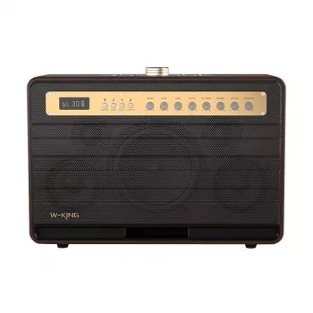 W-KING K6L 120W nešiojamas „Bluetooth“ garsiakalbis, ruda spalva