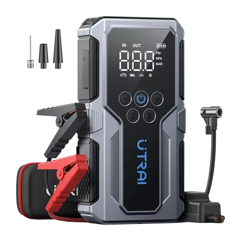 UTRAI JS9 Daugiafunkcinis automobilio užvedimo starteris 2500A Peak 24000mAh