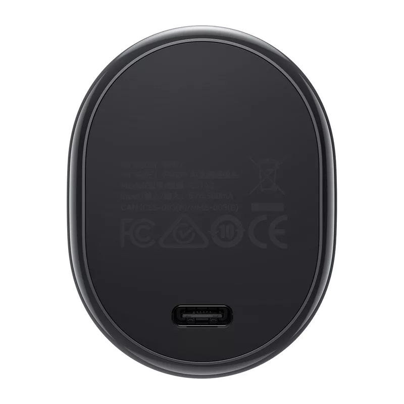 EMEET Piko+ Webcam 4K UHD su automatiniu fokusavimu, dvigubais mikrofonais, privatumo užsklende, USB-C, juoda
