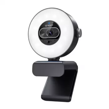 EMEET SmartCam S600L internetinė kamera – 2K QHD, automatinis fokusavimas, dvigubi mikrofonai, privatumo užraktas, USB-A