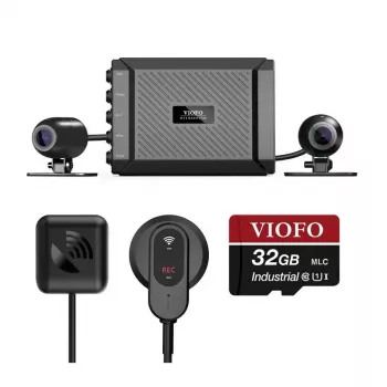 VIOFO MT-1 Motociklo Vaizdo Registratorius 2CH 1080p 30fps Dvigubas Sony STARVIS