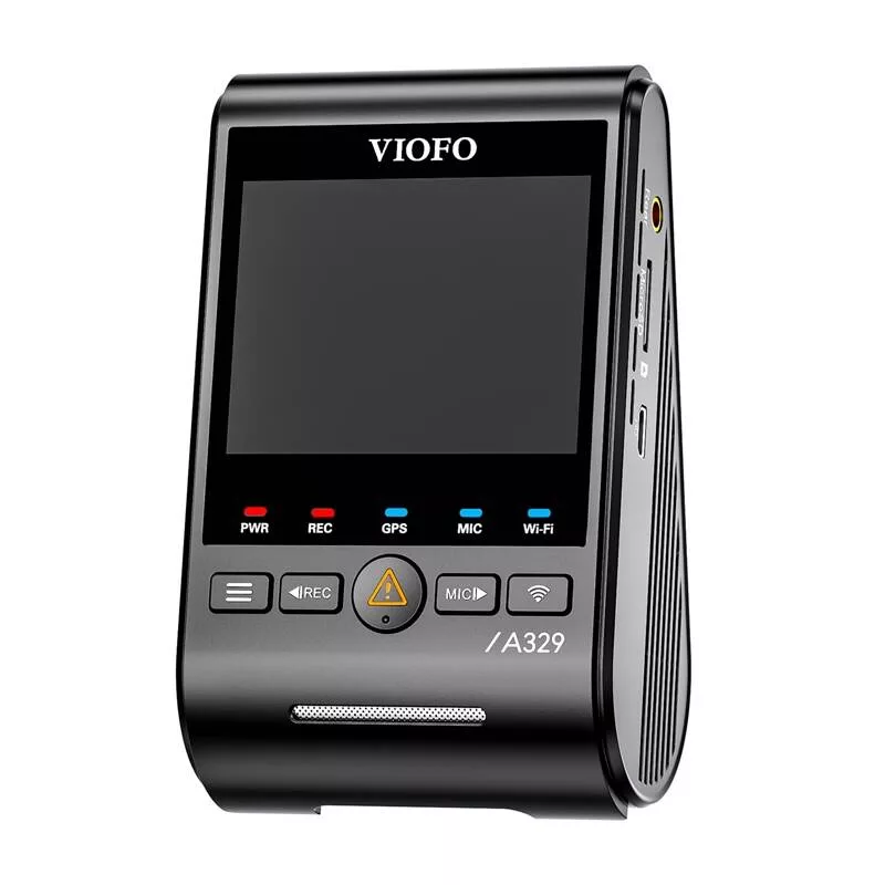 VIOFO A329S-1CH 4K vaizdo registratorius su Sony STARVIS 2 IMX678, Wi-Fi, GPS, superkondensatoriumi