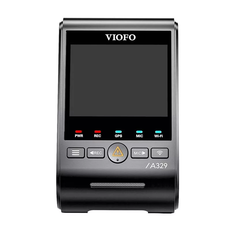 VIOFO A329S-1CH 4K vaizdo registratorius su Sony STARVIS 2 IMX678, Wi-Fi, GPS, superkondensatoriumi