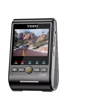 VIOFO A329S-1CH 4K vaizdo registratorius su Sony STARVIS 2 IMX678, Wi-Fi, GPS, superkondensatoriumi