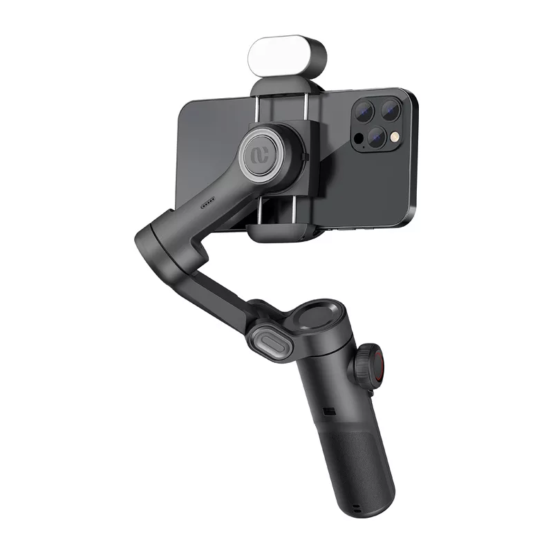 AOCHUAN XE 3 ašių gimbal su RGB apšvietimu (Juoda)