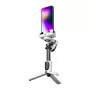 AOCHUAN M1 Pro 3 ašių išmaniojo telefono gimbalas su RGB apšvietimu (Baltas)