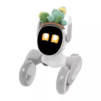 Megztas kaktuso kostiumas Loona Premium robotui
