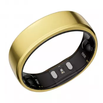 RingConn Smart Ring Gen2 King Gold Size 8 – sveikatos ir kūno rengybos stebėjimo žiedas su širdies ritmo matuokliu, universalus