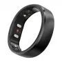 RingConn Smart Ring Gen2 – moterims ir vyrams – miego ir kūno rengybos stebėjimo įrenginys – širdies ritmas – matinė juoda, 8 dydis