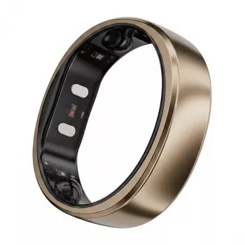 RingConn Smart Ring Gen2 Air – moterims ir vyrams – Dune Gold dydis 12