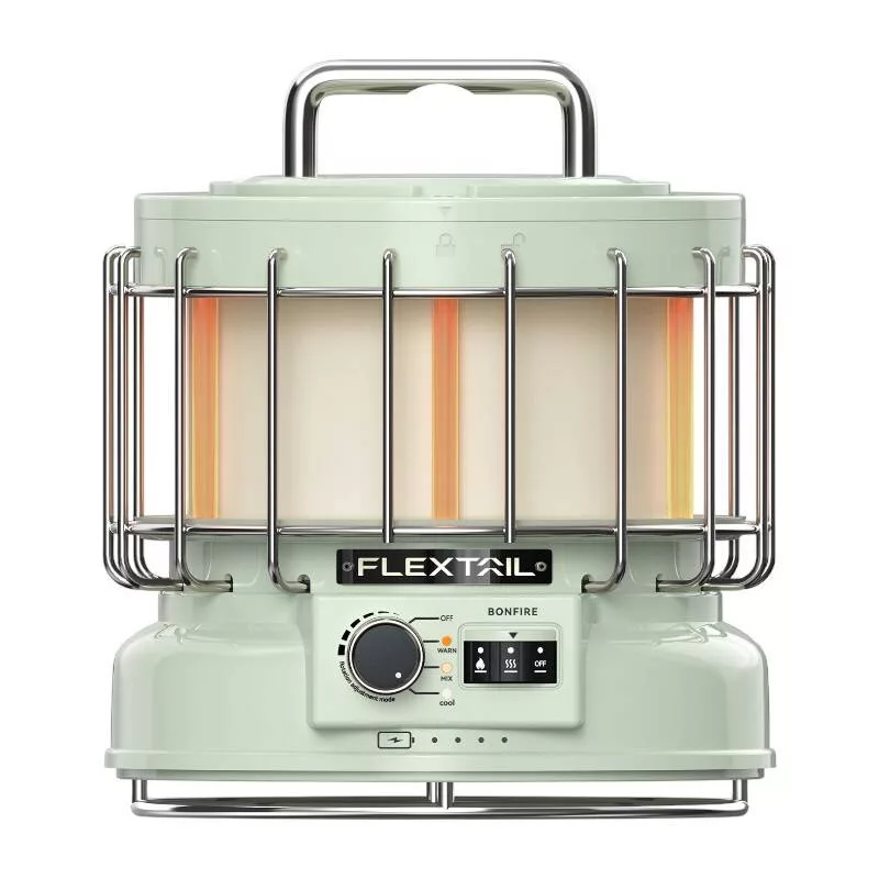 Flextail MAX Lantern Humidifier Camping Light (Green) – 3-in-1 nešiojamas žibintas, drėkintuvas ir powerbankas