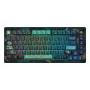 AKKO MOD007V3 HE 75% Wired Mechanical Keyboard su Hall Effect jungikliais, CNC aliuminio korpusu, PBT ASA klavišais, RGB, juoda