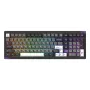AKKO GEM 02 VIA laidinis mechaninis klaviatūros rinkinys, TKL 87 klavišų, juoda & sidabrinė, karštai keičiama, RGB, USB-C