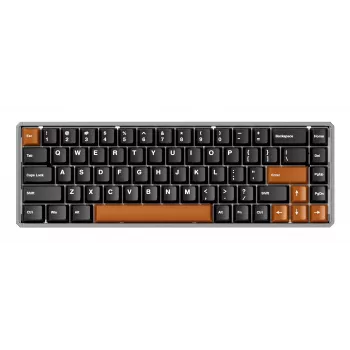 AKKO MOD68-HE belaidė 65% Hall Effect mechaninė klaviatūra - juoda