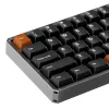AKKO MOD68-HE belaidė 65% Hall Effect mechaninė klaviatūra - juoda