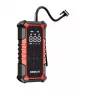 GOOLOO A6 Gear Air Compressor - Skaitmeninis padangų pripūtimo kompresorius su 150 PSI, 6000 mAh baterija, LED žibintuvėliu ir USB-C įkrovimu