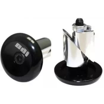 ODI Aluminium Bar Ends (Juodi)