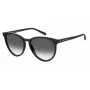 TOMMY HILFIGER Moteriški Akiniai Nuo Saulės TH1724S8079O - Juodas Rėmas, Pilki Lęšiai, 56mm