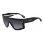ISABEL MARANT Moteriški Akiniai Nuo Saulės IM-0155-S-807 Oversized Square Juodas Acetato Rėmelis Tamsiai Pilki Polikarbonatiniai Lęšiai 99mm Lęšio Plotis 135mm Kojelės Ilgis UV400 Apsauga