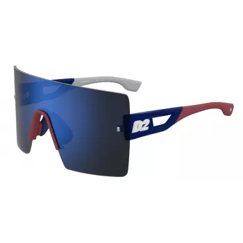 DSQUARED2 Unisex Akiniai D2-0126-S-PJP (Lęšis 99 mm, Tiltelis 00 mm, Kojelė 140 mm)