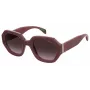 LEVI'S LV-1066-S-LHF Moteriški stačiakampiai akiniai nuo saulės Havana Brown Gradient 51mm