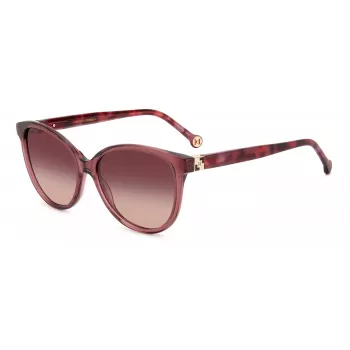 CAROLINA HERRERA Moteriški Akiniai Nuo Saulės HER0237S82U - Acetatinis Pilnas Rėmelis - UV400 - 56/16/145 mm